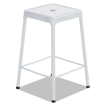 Safco® Counter-height Steel Stool, Backless, Supports Up To 250 Lb, 25" Seat Height, Black freeshipping - TVN Wholesale